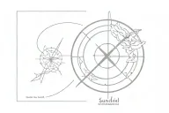 sundial tattoo design idea