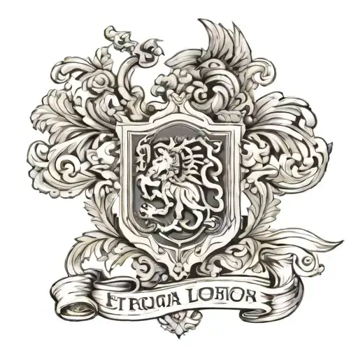 eternal victorious legion SPQR tattoo design idea