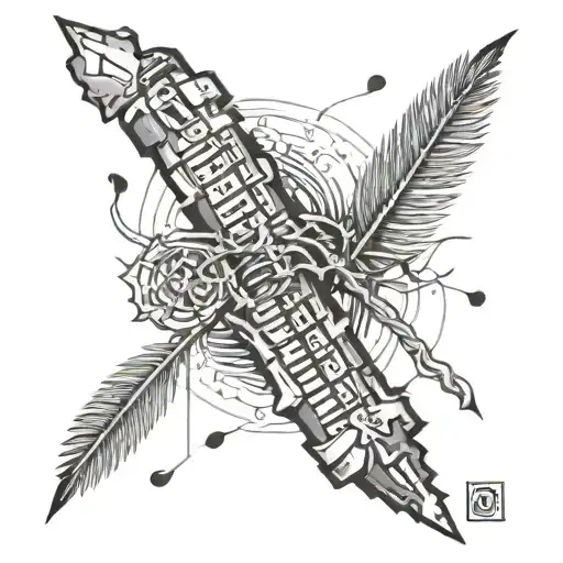ogham word for reithí tattoo design idea