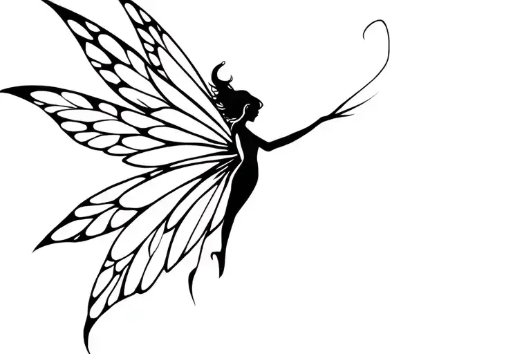 Fairy dark very complex confusing tattoo design inspired tattoo design idea