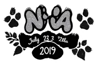 "Niña July 23 2019" paw print tattoo design idea
