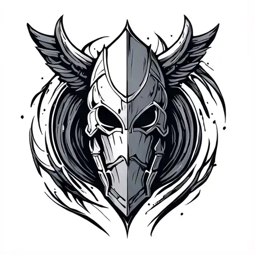 wrist cuff armour line tattoo design tattoo design idea