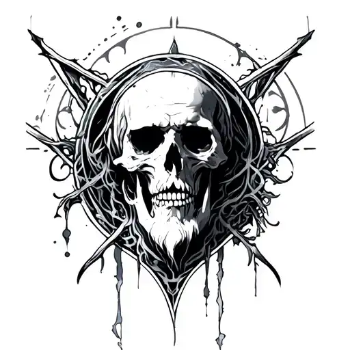 Atheist tattoo design idea