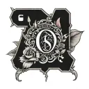 text Camus tattoo design idea