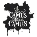 text Camus tattoo design idea