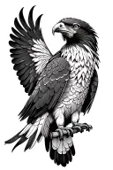 Philippine eagle tattoo design idea