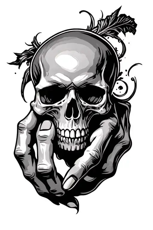 Skull Hand Tattoo tattoo design idea