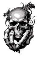 Skull Hand Tattoo tattoo design idea
