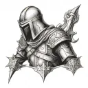 Templar tattoo design idea