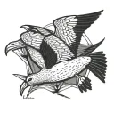 Albatross tattoo design idea