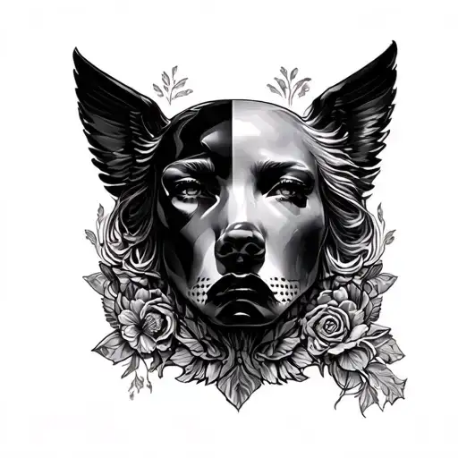 Versace tattoo design idea