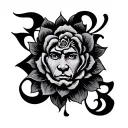 Name naveen in hidden tattoo design idea