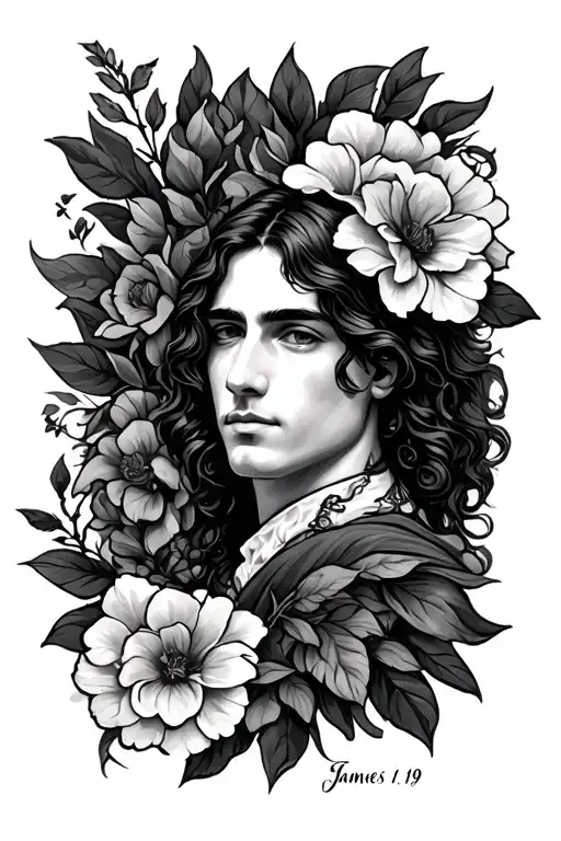 James 1:19 tattoo design idea