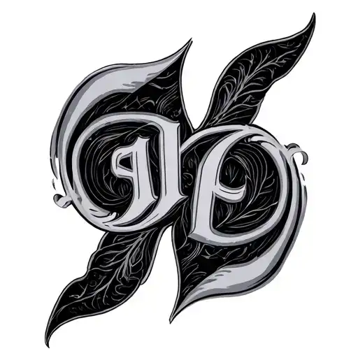 Two Word Ambigram Generator tattoo design idea
