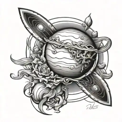 planet venus tattoo design inspired tattoo design idea