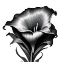 Calla Lilies tattoo design idea