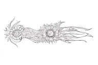 Raja tattoo design idea