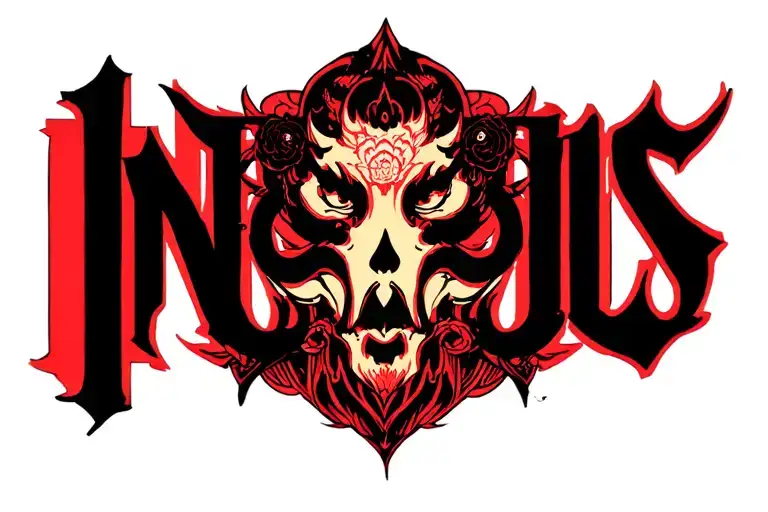 Incubus tattoo design idea