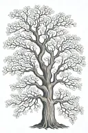 oak tree intertwined represents factors like money success family. Tie in other key aspects of these factors to enhance tattoo design idea