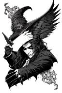 Vampire Hunter D Anime 2000 Forearm Tattoo design tattoo design idea