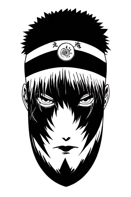 Obito Uchiha tattoo design idea