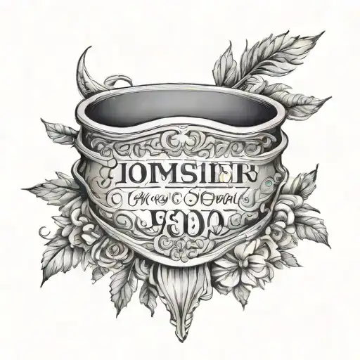 create me a bicep band tattoo with romans 8:11, "The Spirit of God, who raised Jesus from the dead, lives in you." tattoo design idea