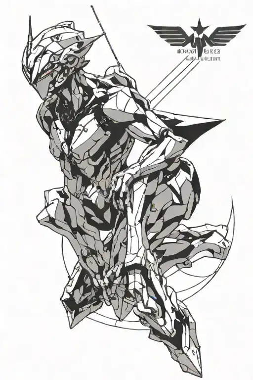 Evangelion tattoo design idea