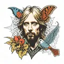 Tom Petty tattoo design idea