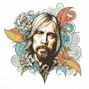 Tom Petty tattoo design idea