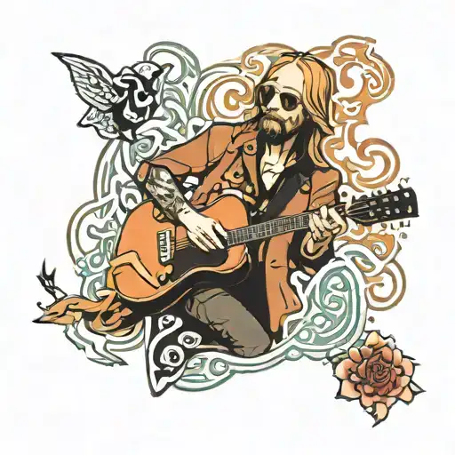 Tom Petty tattoo design idea