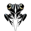 tree frog  tattoo design idea