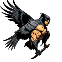 Hawkeye tattoo design idea