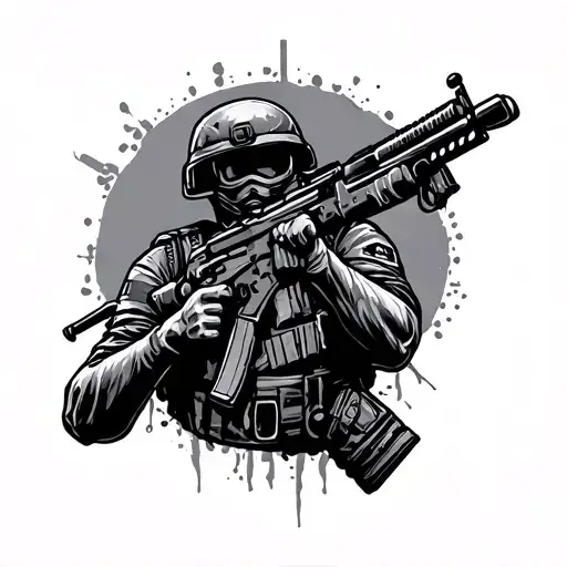 Special Forces tattoo design idea