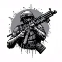 Special Forces tattoo design idea