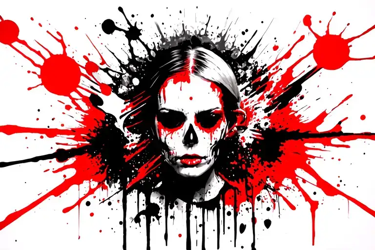 insanity  tattoo design idea