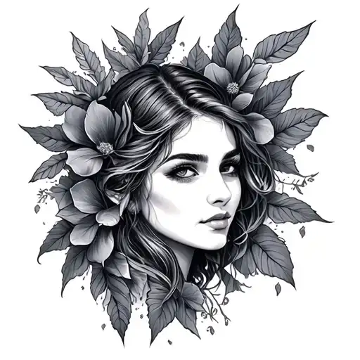 Heather tattoo design idea