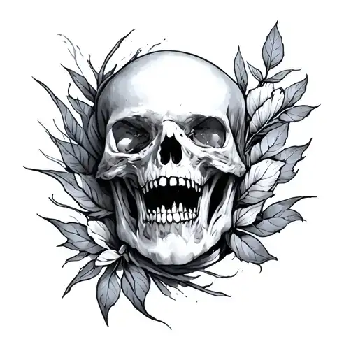 C Section Scar tattoo design idea