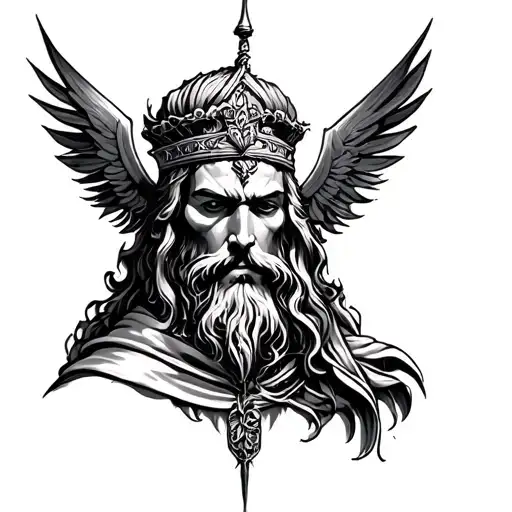 Damocles tattoo design idea