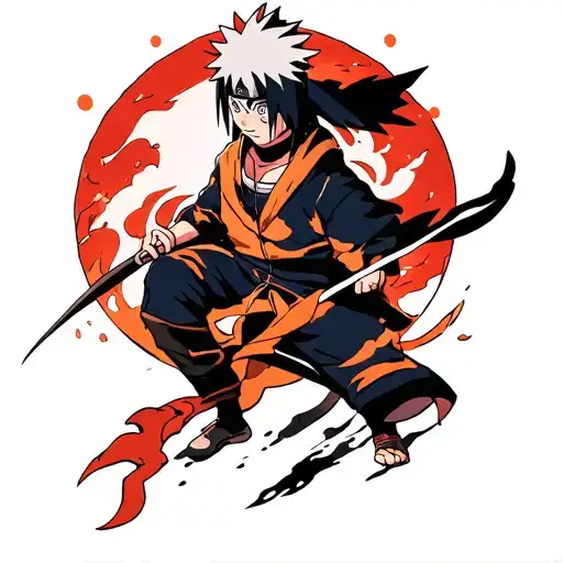 naruto, itachi, pokemon, bleach, hunterxhunter, one piece, solo leveling into a unique tattoo design tattoo design idea