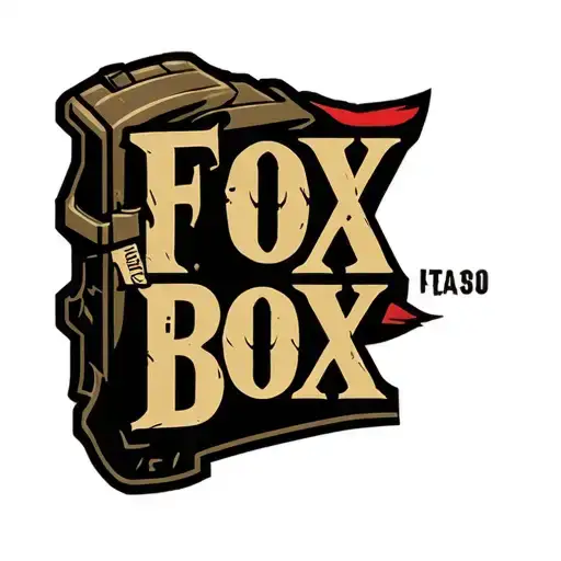 "Fox Box" "Fox Box" military themed logo tattoo design idea