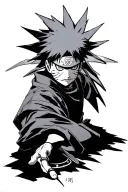 Obito Uchiha tattoo design idea