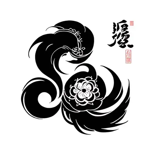 Gemini symbol tattoo design idea