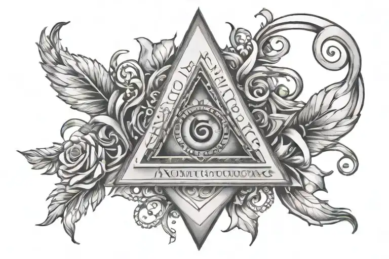 Alcoholics Anonymous tattoo design idea