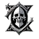 Knights Of Templar tattoo design idea