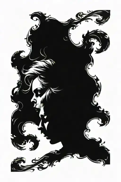 abandonment and loneliness sadness soul strong independent tattoo design idea