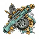 The bolter  tattoo design idea