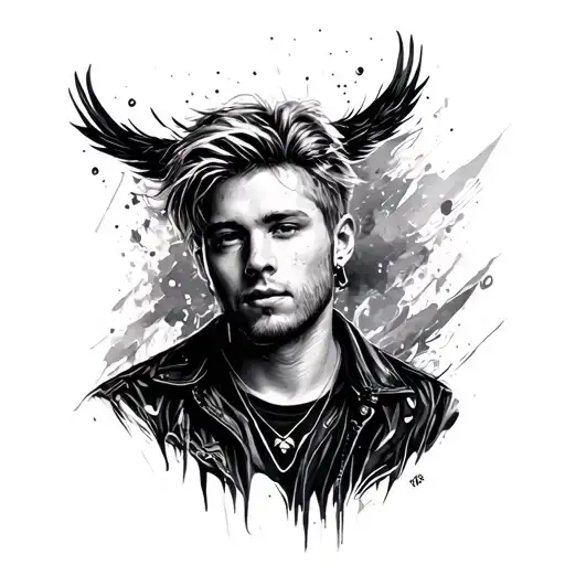 avicii tattoo design idea