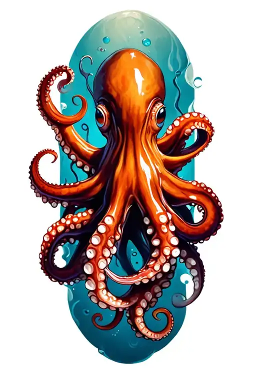 octopus tattoo design idea