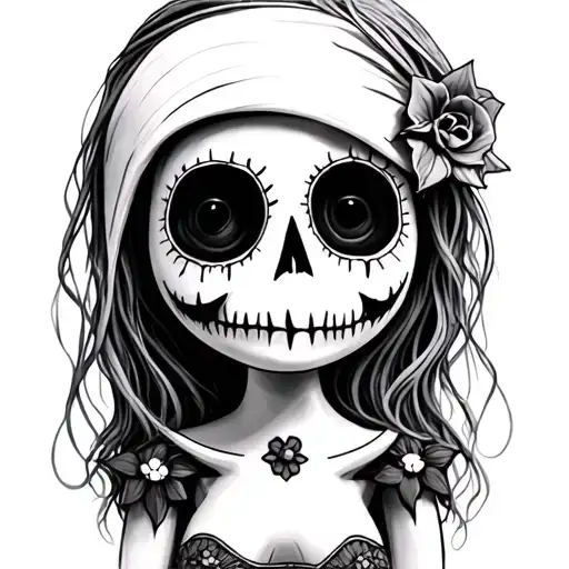 Voodoo Doll tattoo design idea