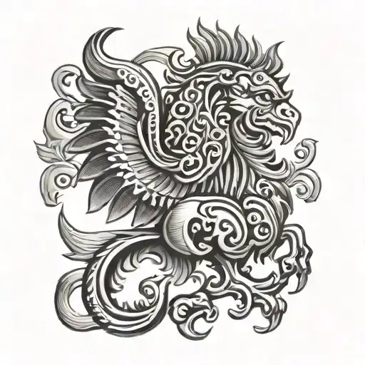 Albanian tattoo design idea